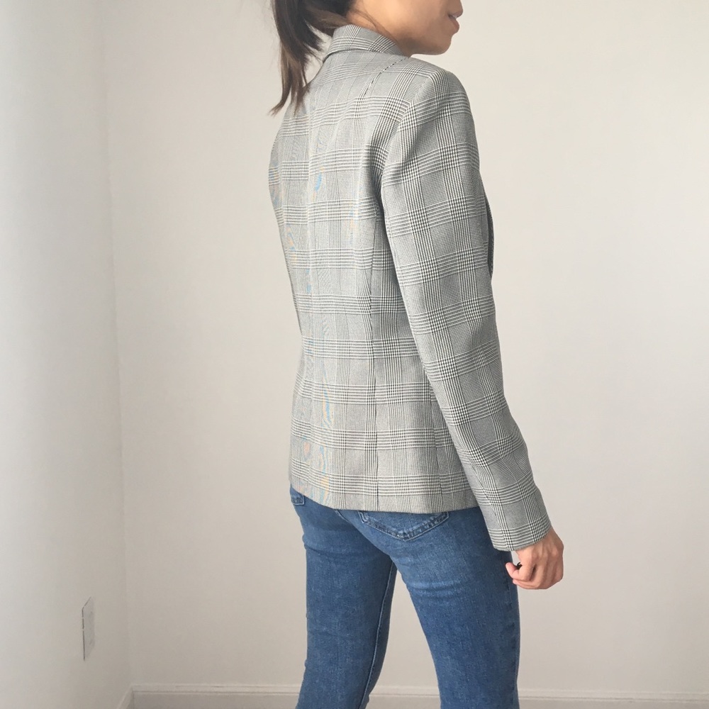JONES WEAR Essential  NEW plaid blazer - Picture 7 of 7
